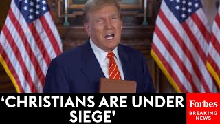 Trump Religion And Christianity Are The Biggest Things Missing From This Country [upl. by Tania]