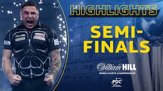 RECORDBREAKING FINISHING  SemiFinal Highlights  202021 William Hill World Darts Championship [upl. by Nevai792]