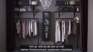 IKEA Offener Kleiderschrank für Modefans [upl. by Dippold]