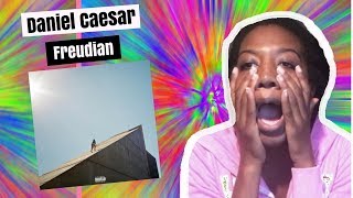 DANIEL CAESAR quotFREUDIANquot ALBUM REACTION [upl. by Dow]