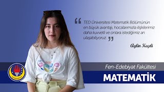 TED Üniversitesi  Matematik [upl. by Leryt540]