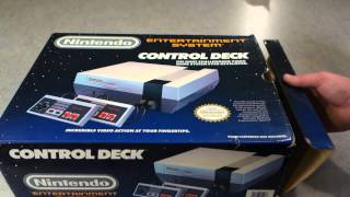 NES Control Deck Unboxing [upl. by Idola]