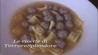 Polpettine di carne in brodo [upl. by Madeleine253]