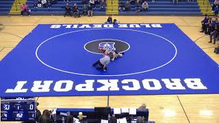 Brockport High School vs Canandaigua Mens Varsity Wrestling [upl. by Roumell]