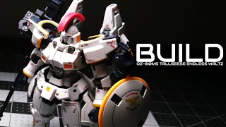 RG Tallgeese EW  Part 1 BUILD  Gundam Wing Endless Waltz plastic model kit [upl. by Farr]