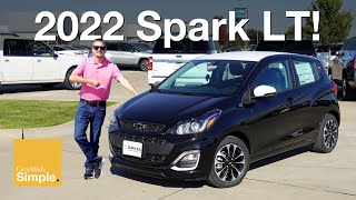 2022 Chevy Spark LT Manual  The Best Value Subcompact [upl. by Arlyne]