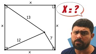 UM PROBLEMA LINDÍSSIMO DE GEOMETRIA PLANAESTILO OBMEPGEOMETRIACASCA GROSSACOLÉGIO NAVALCPCAR [upl. by Baldridge]