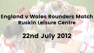 England v Wales Rounders Match [upl. by Nylessoj141]