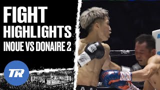 Naoya Inoue Highlight Reel KO of Nonito Donaire In Rematch Becomes Unified Champion  HIGHLIGHTS [upl. by Charley]