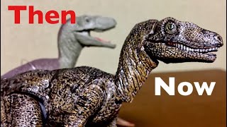 Custom Figure 101 Papo Velociraptor Knock off ダイソー100均改造ヴェロキラプトル [upl. by Tterag]