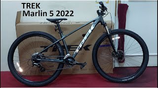 TREK Marlin 5 2022 Unboxing [upl. by Yeo637]