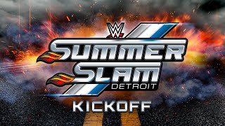 WWE SummerSlam Kickoff Aug 5 2023 [upl. by Navonod]