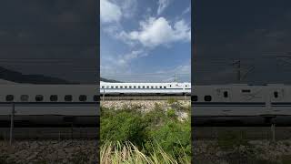 The Shinkansen Passing Mount Fuji shinkansen [upl. by Anuahsed]