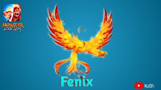 How To Breed Fenix  Monster Legends [upl. by Eitsrik]