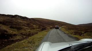 Quiraing road on the Isle of Skye Scotland [upl. by Nyleuqcaj81]