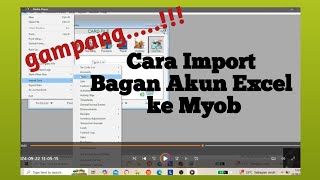 Mudah Cara Import Bagan Akun dari Excel ke Program Myob Accounting [upl. by Grethel]