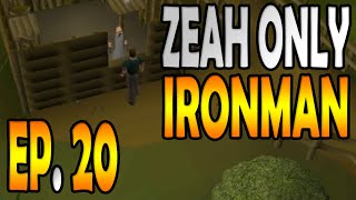 Utilizing the Woodcutting Guild  The Zeah ONLY Ironman Challenge  Episode 20 [upl. by Ydaj]