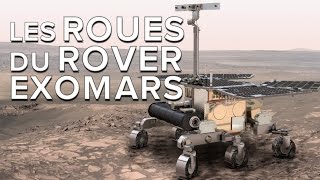 Les roues du rover ExoMars changent de forme selon le terrain [upl. by Esiouqrut]