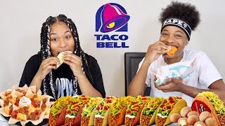 ULTIMATE TACO BELL MUKBANG [upl. by Fein]