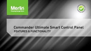 Introducing the Wired Smart Control Panel on the Merlin Commander Ultimate I MERLIN [upl. by Lana]