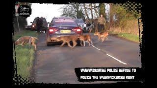 Warwickshire Hunt secret protocol update  Lawlessness in the countryside [upl. by Kinnard]