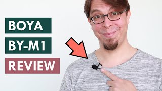 Is this budget lavalier mic worth it BOYA BYM1 review [upl. by Yeldua]