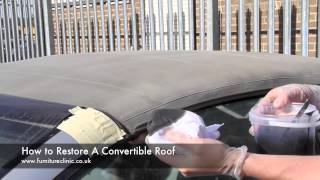 How to Restore a Convertible Roof [upl. by Materi]