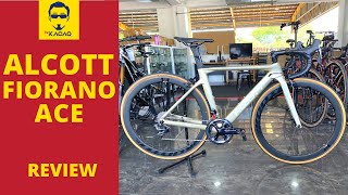 ALCOTT FIORANO ACE Shimano Dura Ace  2022 Road Bike Cycling Malaysia Basikal Sepeda Review [upl. by Maddis964]