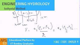 Isohyetal Method to Calculate Mean Precipitation  Engineering Hydrology [upl. by Cati693]