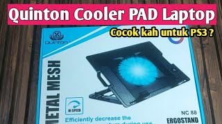 Unboxing Cooler PAD ergostand QuintonPerlukah PS3 pakai kipas laptop [upl. by Laurance]