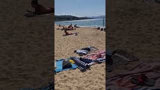 Saint Tropez Beach Walk Tour Plages de SaintTropez [upl. by Sadowski278]