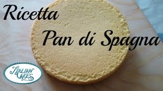 Ricetta pan di spagna soffice italian sponge cake recipe by ItalianCakes [upl. by Coralyn]