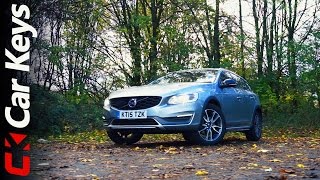 Volvo V60 Cross Country 2015 review  Car Keys [upl. by Ynnav340]