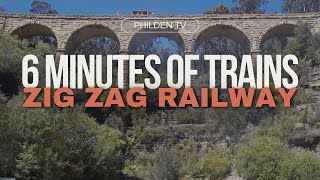 6 Minutes of Trains ZIG ZAG RAILWAY [upl. by Tressa]