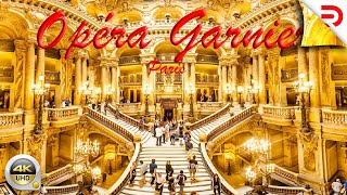 Palais Garnier  Paris  Walking Tour of The Opera  4K  UHD [upl. by Dielu]