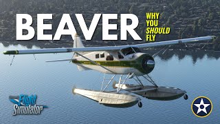 Why You Should Fly the DHC2 Beaver in Microsoft Flight Simulator [upl. by Nhguavahs]