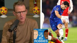 Pedro Neto was outstanding for Chelsea against Arsenal  The 2 Robbies Podcast  NBC Sports [upl. by Aleek]