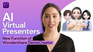 AI Virtual Avatars  New Function of Wondershare DemoCreator [upl. by Steep]