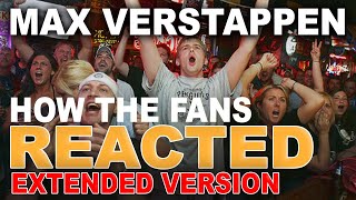 EXTENDED VERSION How worldwide Verstappen fans reacted during the GP Abu Dhabi 2021 [upl. by Possing]