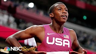 Erriyon Knighton vs Noah Lyles duel takes shape as both throw it down in 200 heats  USATF Nationals [upl. by Halvaard192]