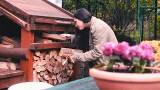 Vivere nel Bosco Stufa a Legna tranquillità e Vita Lenta Slow Living Italia [upl. by Eseuqram442]