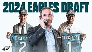 ALL ACCESS 2024 Eagles Draft Day  Unscripted Episode 1 [upl. by Tnirb194]