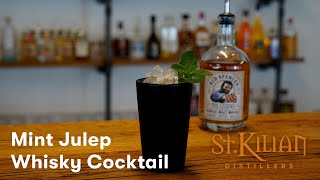 Wie mache ich den perfekten MINT JULEP Whisky Cocktail Rezept [upl. by Esbenshade]