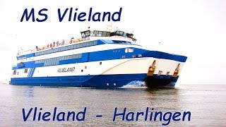 MS Vlieland van Vlieland naar Harlingen [upl. by Netsyrc]