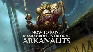 How to paint Kharadron Overlords  Arkanauts [upl. by Etheline]