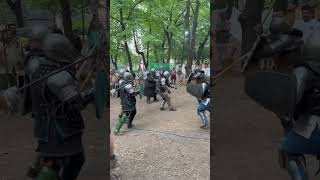 Medieval 🏰 fighting in Niška spa medieval serbia [upl. by Ahsoet]