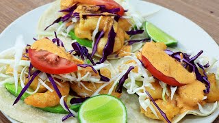 TACOS DE CAMARÓN CAPEADO [upl. by Pet]