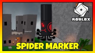 How to get the quotSPIDER MARKERquot BADGE in FIND THE MARKERS  Roblox [upl. by Samoht]