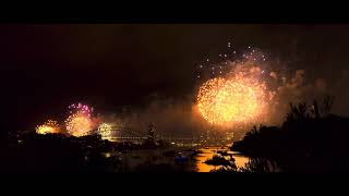 Ringing in 2024 Sydney NYE fireworks [upl. by Raybin]