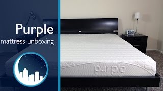 Purple Mattress Unboxing [upl. by Eceinhoj155]